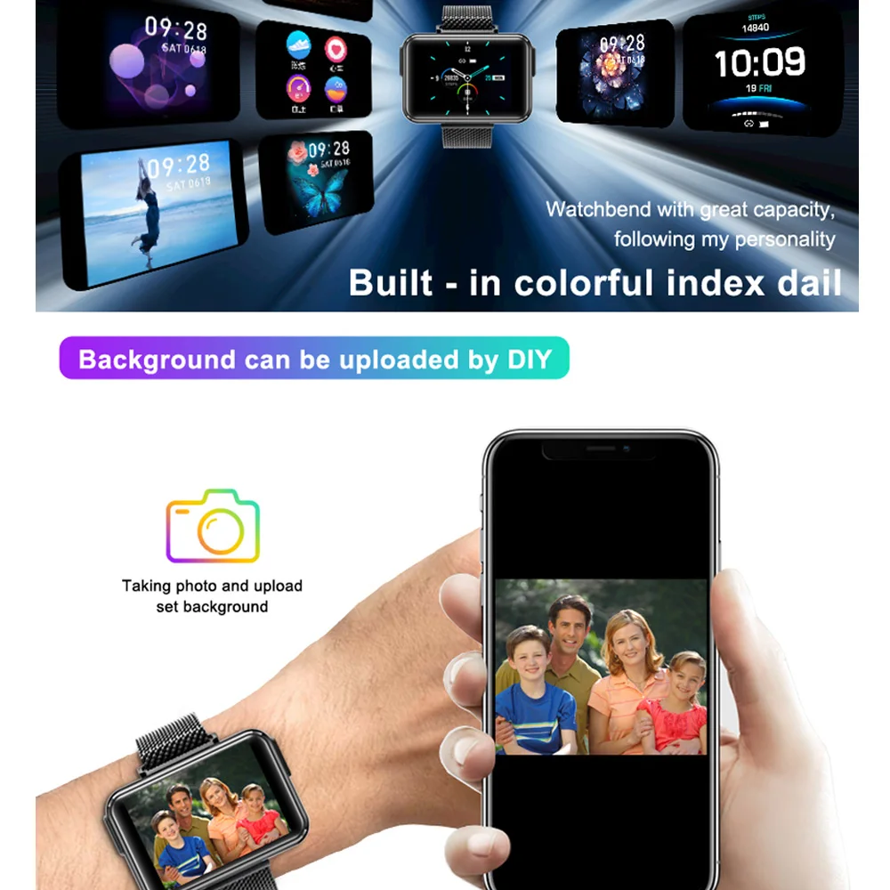 PT91 TWS Wireless Bluetooth Headset Smart Watch