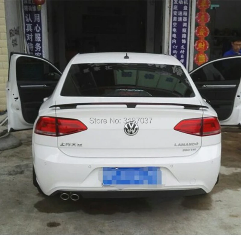 For Volkswagen Passat CC 2009 -2016 ABS Plastic Unpainted Color Rear Roof Spoiler Wing Trunk Lip Boot Cover Car Styling | Автомобили и
