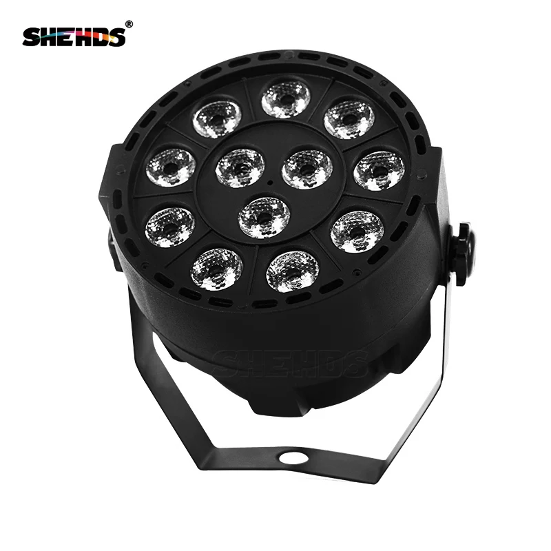 10 шт. распродажа Горячая 12x3 Вт RGBW 4IN1LED плоский par-прожектор dmx-панель театральный сценический эффект лампы домашние Вечерние огни для развлечений