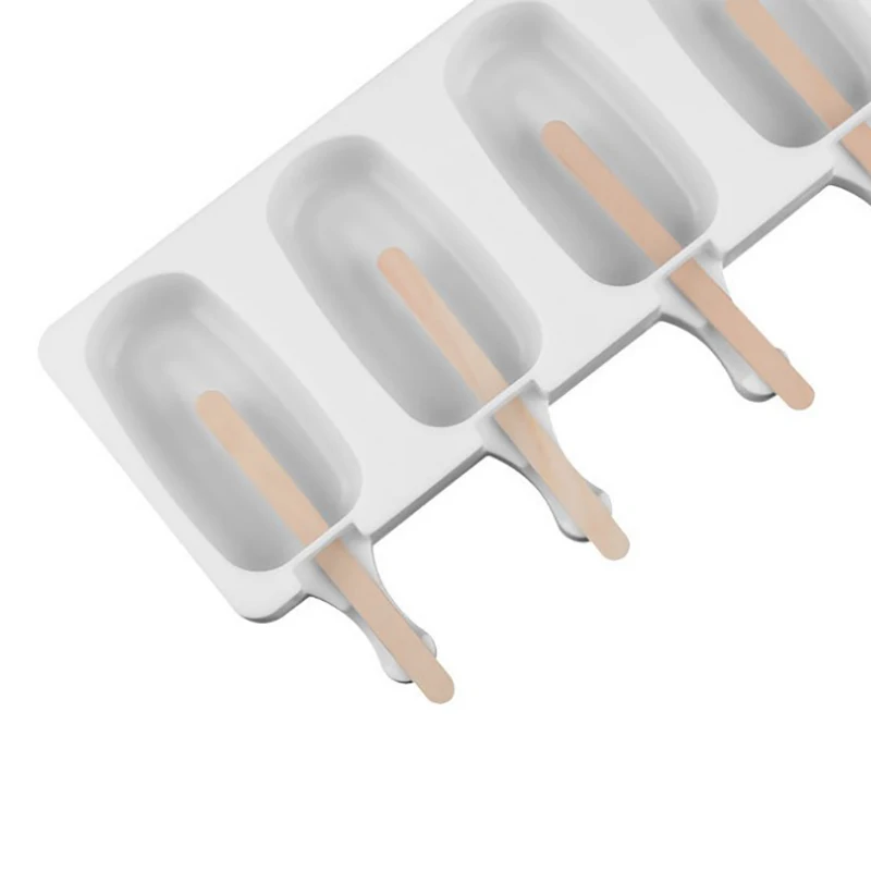 Безопасные для еды силиконовые ледяные бриллианты 4 ячейки замороженные кубики