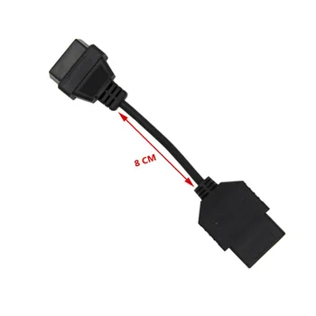 

Black Diagnostic Cable OBD2 Connector Scanner Converter 16Pin Accessories