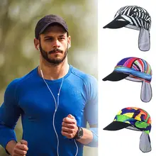 Маленькая велосипедная Кепка с принтом, быстро сохнет, воздухопроницаемая, защита от пота, солнцезащитный козырек, складной щиток, головной убор для велоспорта, бега, рыбалки, альпинизма