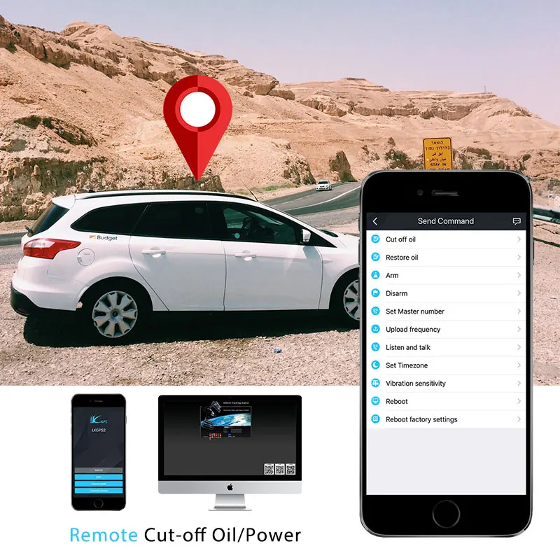Мини gps трекер LK720 гуррант localizador gps vehiculo cut масло дистанционное управление gps автомобильный трекер