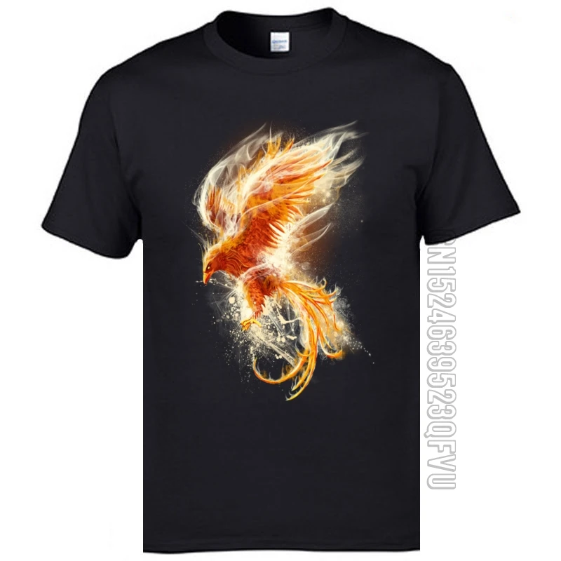 Bird Birth Pheonix Youth футболка с принтом Музыка для женщин и мужчин обычные футболки