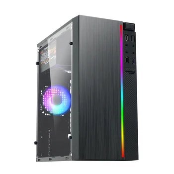 

ZIKUI Office Desktop Computer Gaming Card GTX 1650 4G/RX550 2G For Intel Core I3/I5/I7 RAM D3 8G/16G 120G/240G SSD Gaming PC
