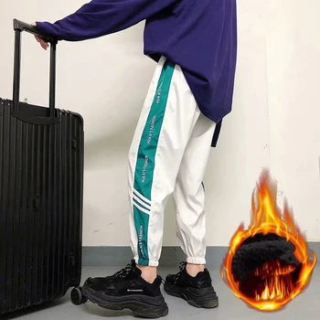 

2019 explosion models male harem pants tide brand hip hop street dance loose beam pants casual bf boys pants Korean version of t