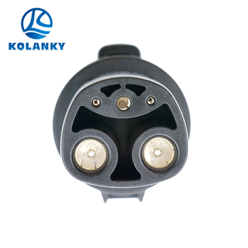 J1772 Tesla Electric Car Charger SAE J1772 Connector to Tesla Model 2 Electric Car Type 1 to Type 2 Ev Adaptor Connector 60A