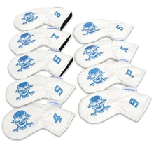 Железные головные уборы для клюшек для гольфа PU материал 9 шт./компл. аксессуары для гольфа