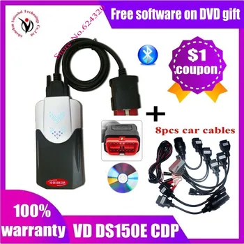 

2020 Hot Sale NEW VCI vd ds150e cdp Pro Bluetooth 2016.R0 keygen for delphis Car Trucks diagnostic repair tool 3in1 obd2 Scanner