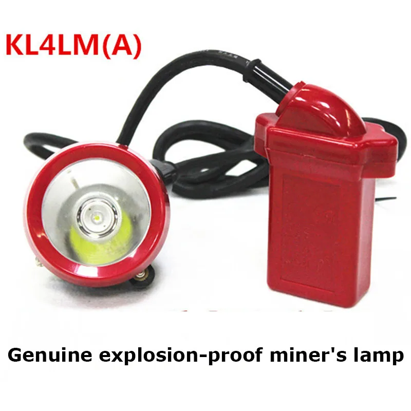 US $21.00 Headlight Coal Mine Special ExplosionProof Miners Lamp KL4LM A Rechargeable Miners Lamp LED Underground Waterproof