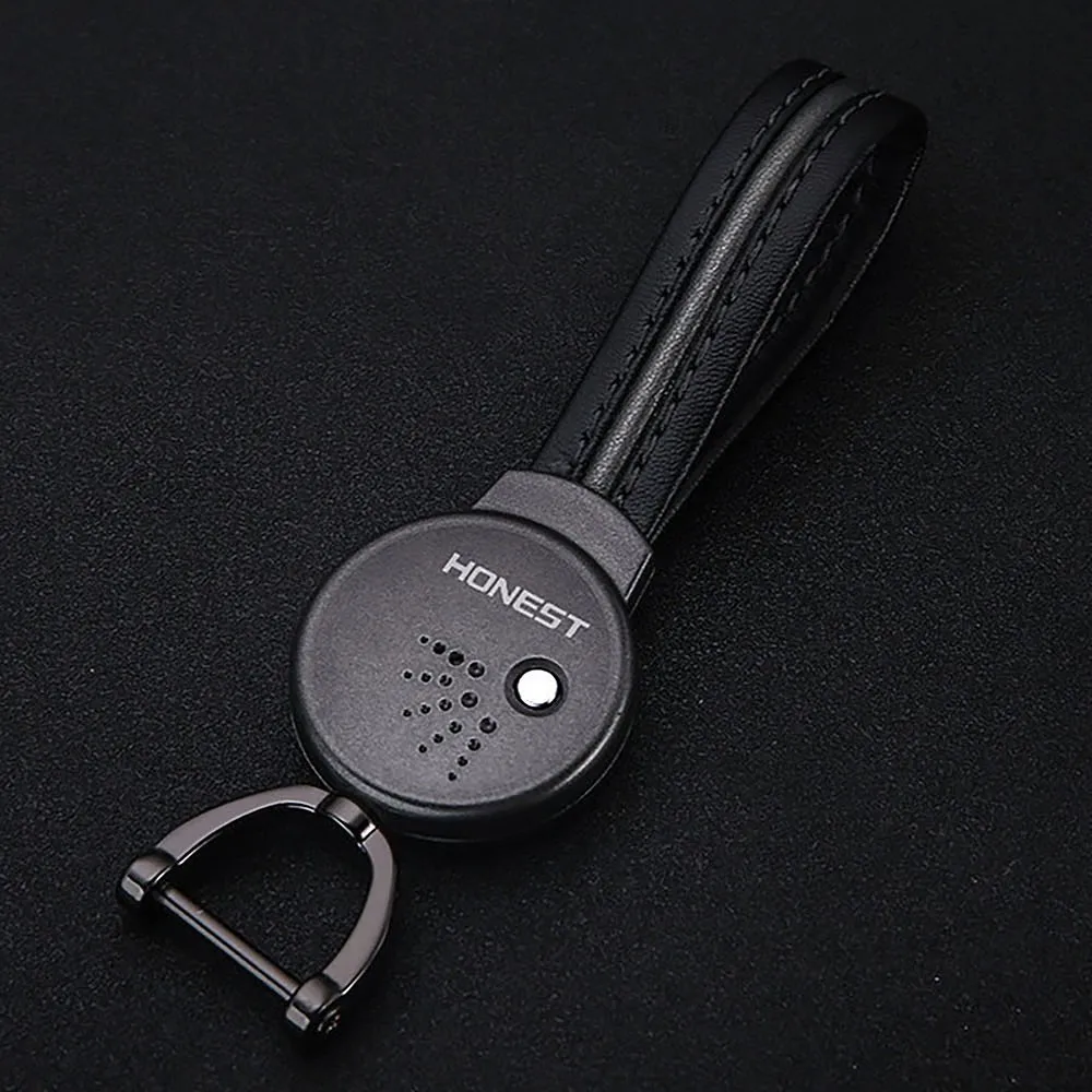 Темно-серый Bluetooth мини анти-потери брелок для поиска ключей, ребенок ПЭТ мотоцикл Смарт тег gps брелок для ключей с локатором трекер сигнализации - Цвет: Темно-серый
