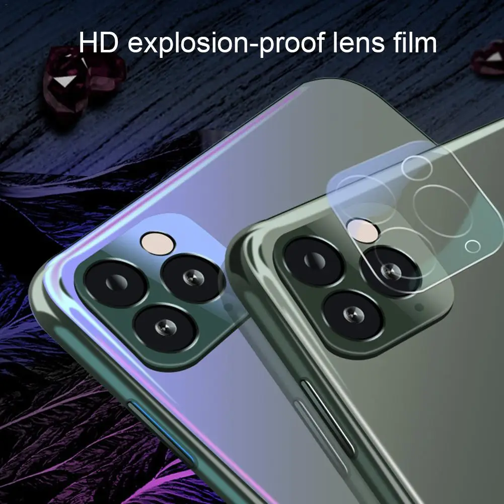Для iPhone/11 11 Pro Max прозрачный кейс на заднюю панель Камера объектив пленка