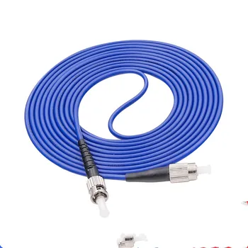 

5pcs/Lot FC/UPC to ST /UPC Simplex Single Mode Armored Fiber Patch Cord