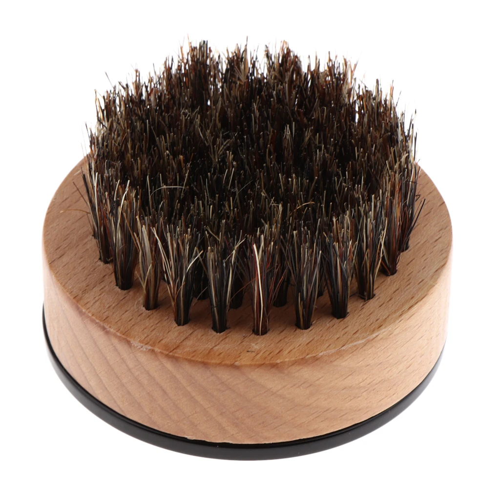 Men’s Pocket Beard Brush - Super Soft Hair Brush for Men - Styling Beard Hairbrush for Fine, Thin or Thick Hair