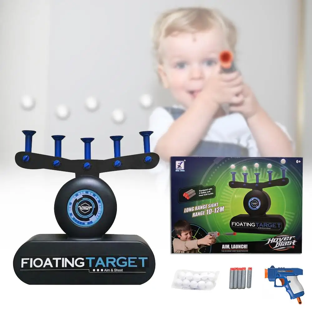 

Glow-in-The-Dark Foam Dart Blasters & Floating Target Set Ball Target Toy Gun Water Bullet Gun Toys For Children