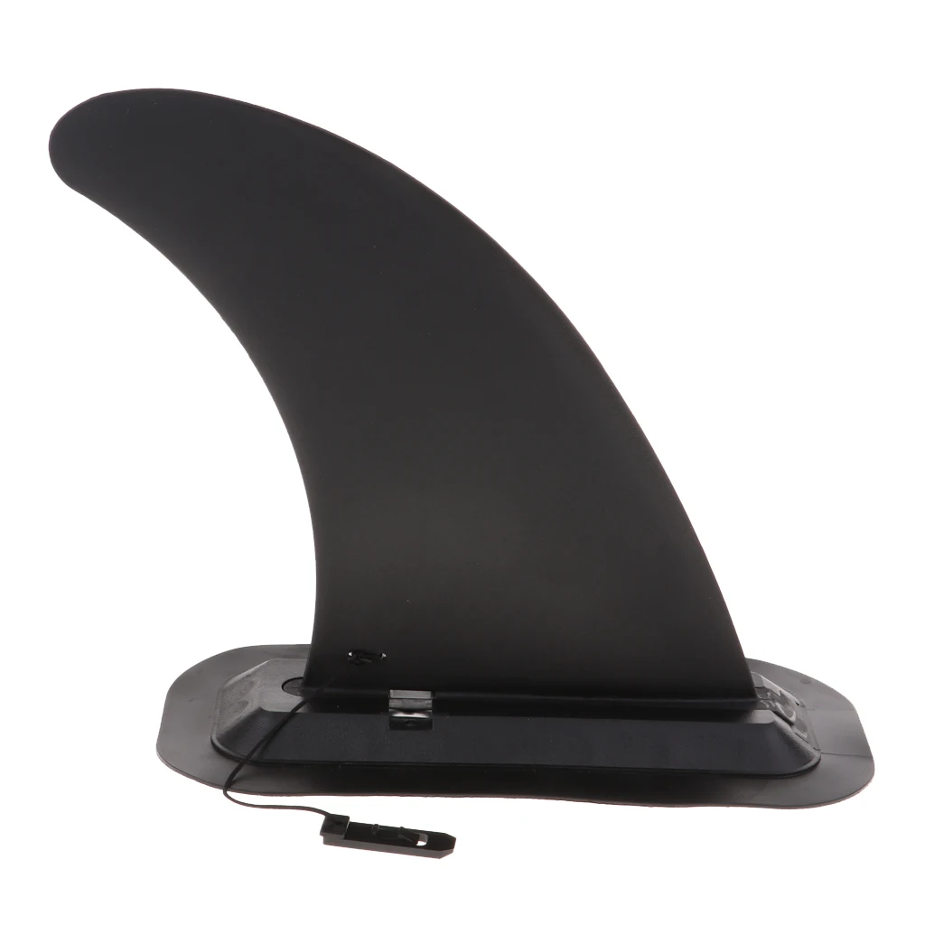 240x115mm Soft Top Surf Fin Surfboard Surfing Boards Soft Top Fin Black