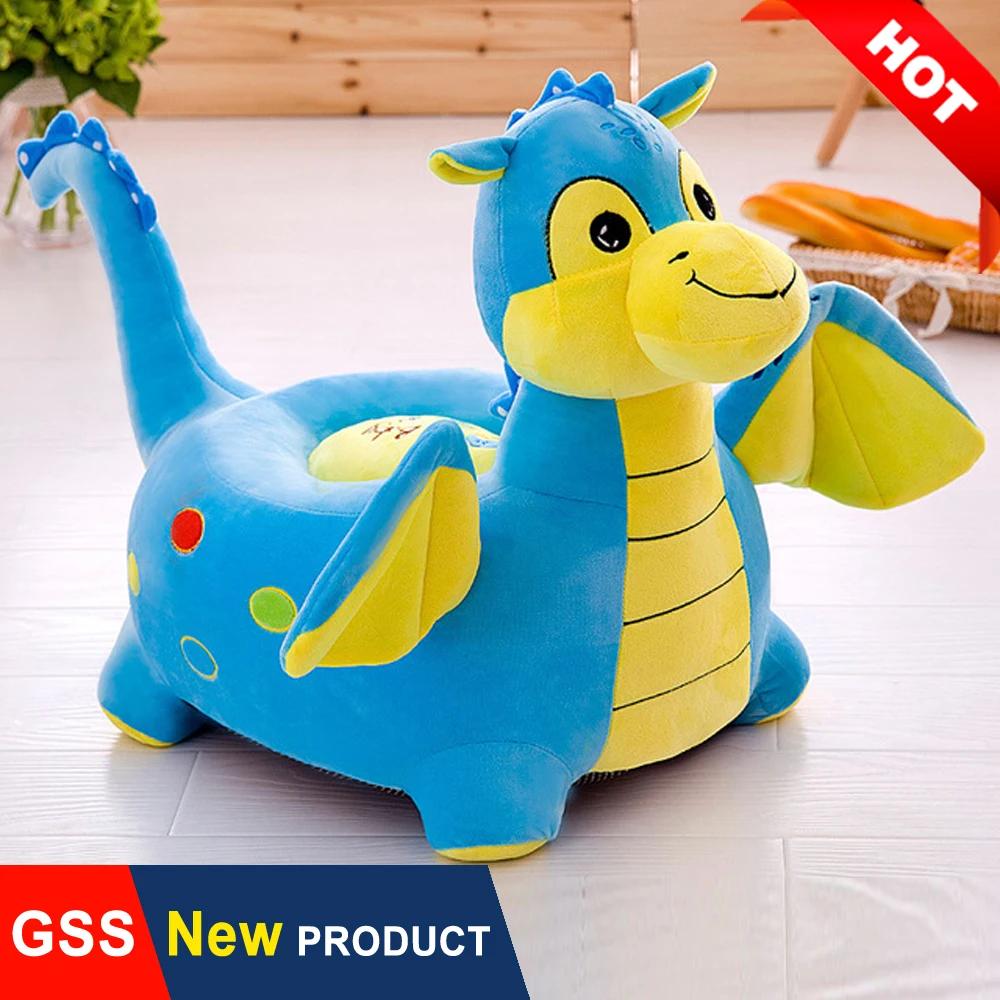 Dropshipping Bambini Simpatico Cartone Animato Bean Bag Divano Sedia Fodera Senza Riempimento Ragazzo Ragazza Bambino Bambini Soffice Divano Pavimento Sedile Divano Pigro