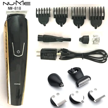 

Professional Home Use 5 in 1 Multi Functional Clipper Power Grooming Kit Beard Trimmer Electric Cordless Beard