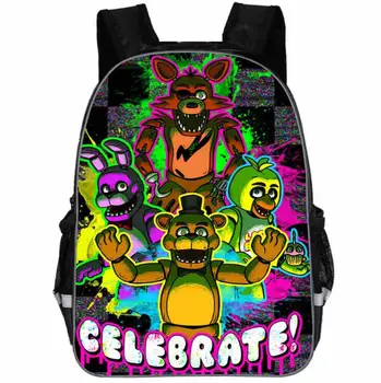 

Hot Sale Five Nights at Freddy Backpack For Teens Boys Girls Character Bag For Children Students School Book Bags For Kids