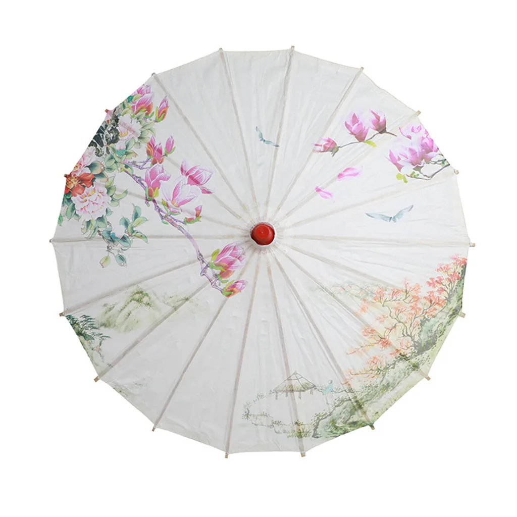 Китайский Шелковый тканевый зонтик в классическом стиле, декоративный зонтик, масляная бумага Umbrel#0927