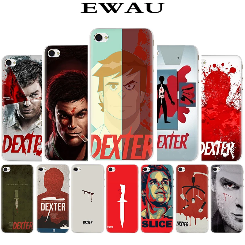 

EWAU Dexter Slice Hard Phone Cover Case for iphone 5 5S SE 5C 6 6s Plus 7 8 Plus X XR XS MAX