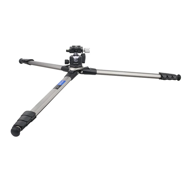 Professional Camera Tripod with Phone Holder Stand - Image 4