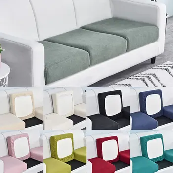 

1-4 Seats Waterproof stretch sofa cover Seat Cushion Cover Couch Stretchy Slipcovers Protector Sofa stretch anti-skid cushion co