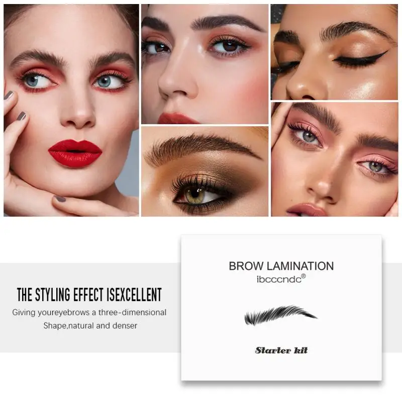 ibcccndc Safe Perming Brow Kit Styling Lifting Eyebrow Enhancer Beauty Salon Home Use DIY No Hurt Eyebrow Makeup Kit TSLM1 ibcccndc Safe Perming Brow Kit Styling Lifting Eyebrow Enhancer Beauty Salon Home Use DIY No Hurt Eyebrow Makeup Kit TSLM1