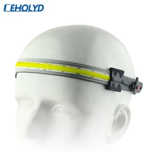 

Sensor COB Led Headlamp Built-in Battery Rechargeable Headlight Head Waterproof Lamp White & Red Lighting for Camping Working
