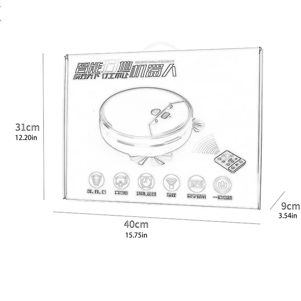Полный Интеллектуальный подметальный робот-пылесос подметания и волочения управления таймером домашняя уборочная машина