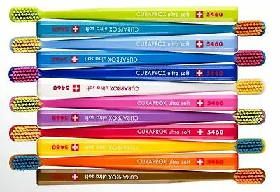 8 зубных щеток CURAPROX CS 5460 ультрамягкие зубные щетки Swiss Premium| |