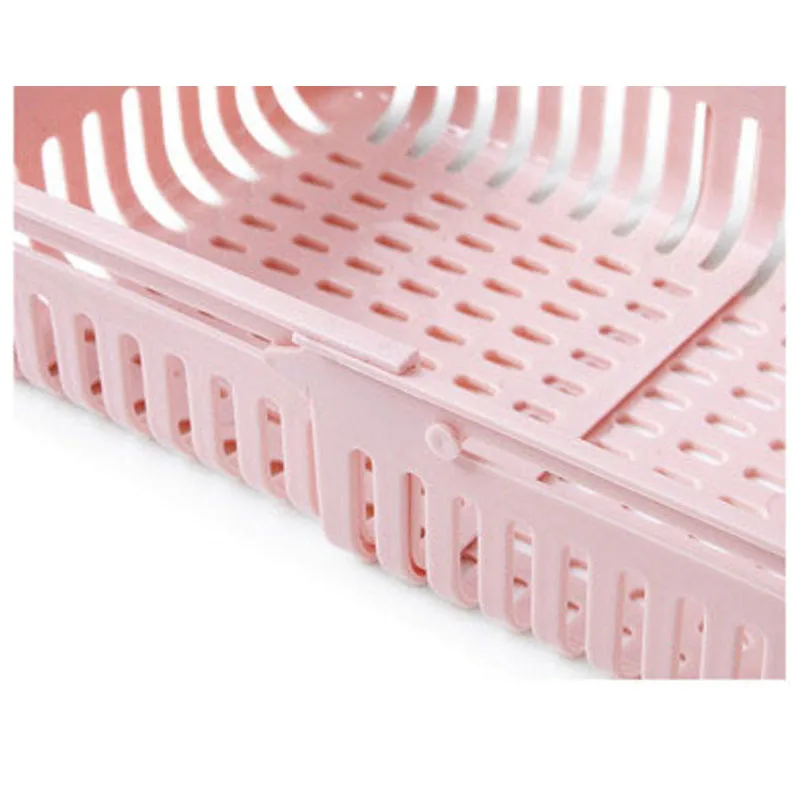Kitchen Organizer Adjustable Kitchen Refrigerator Storage Rack