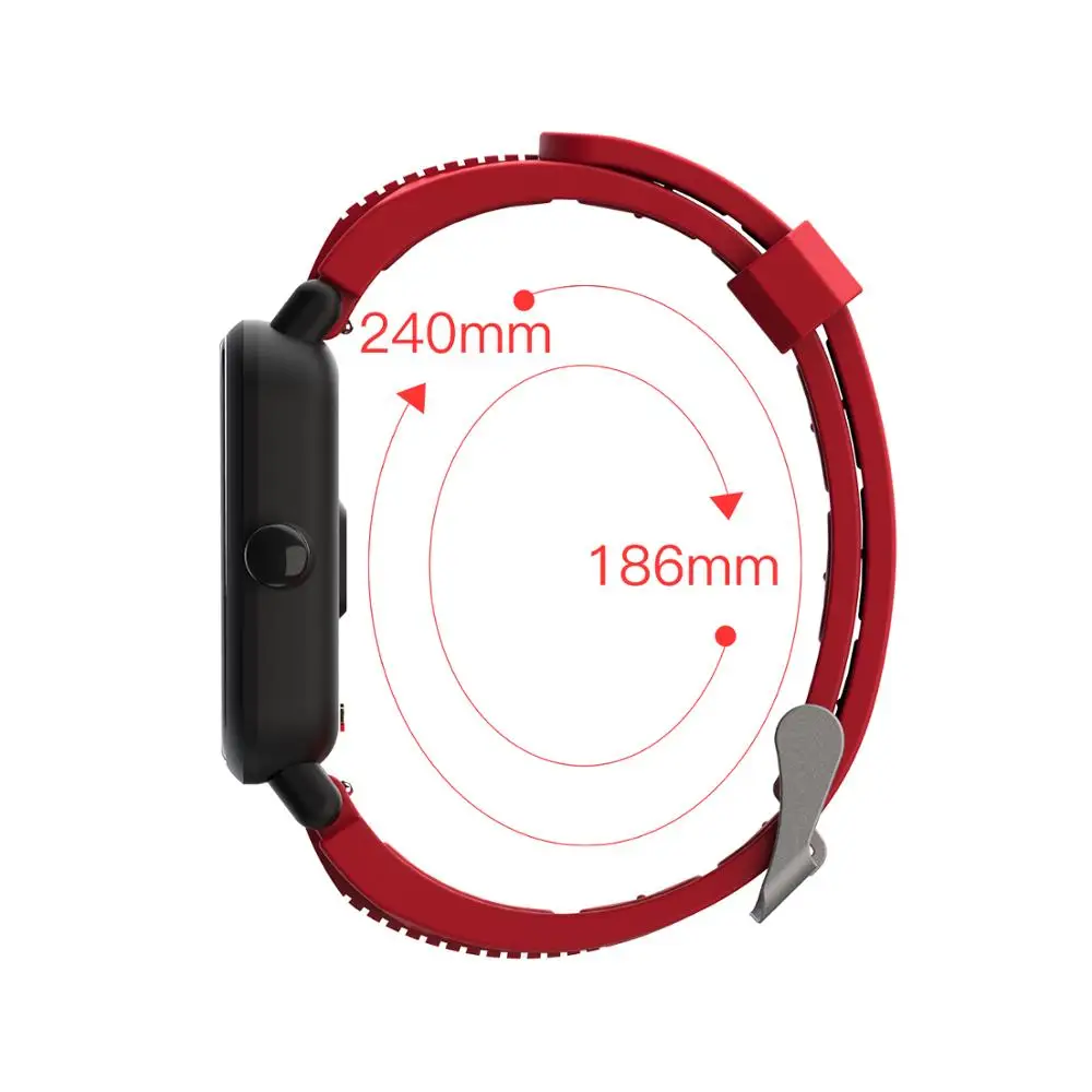 Силиконовый спортивный ремешок SIKAI 20 мм для часов Huami GTS GTR 42 Amazfit