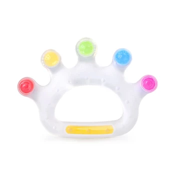 

Multicolor Candy Teeth Silicone Baby Molar Stick Maternal and Child Supplies