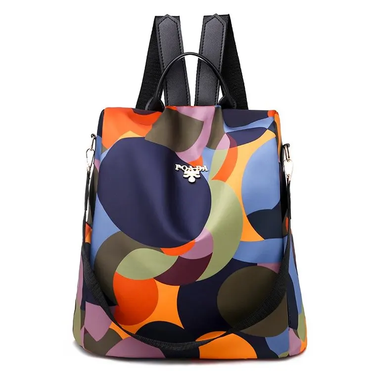 Женский рюкзак, высокое качество, водонепроницаемый, Оксфорд, модные, противоугонные, женские рюкзаки, известный бренд, для девушек, Большой Вместительный рюкзак - Цвет: XPSW283 Colorful Bal