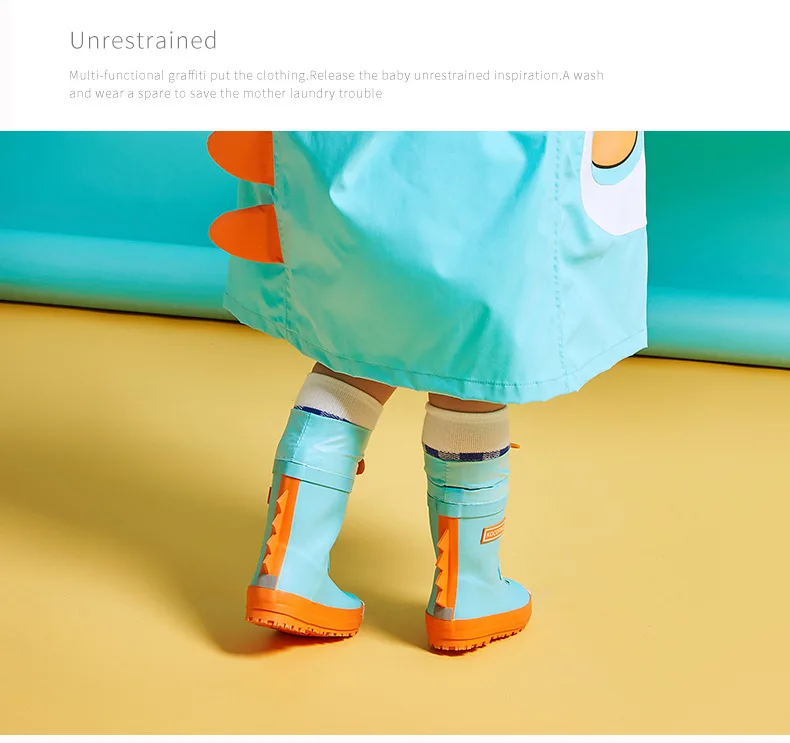Unicorn Cartoon Children Rain Boots