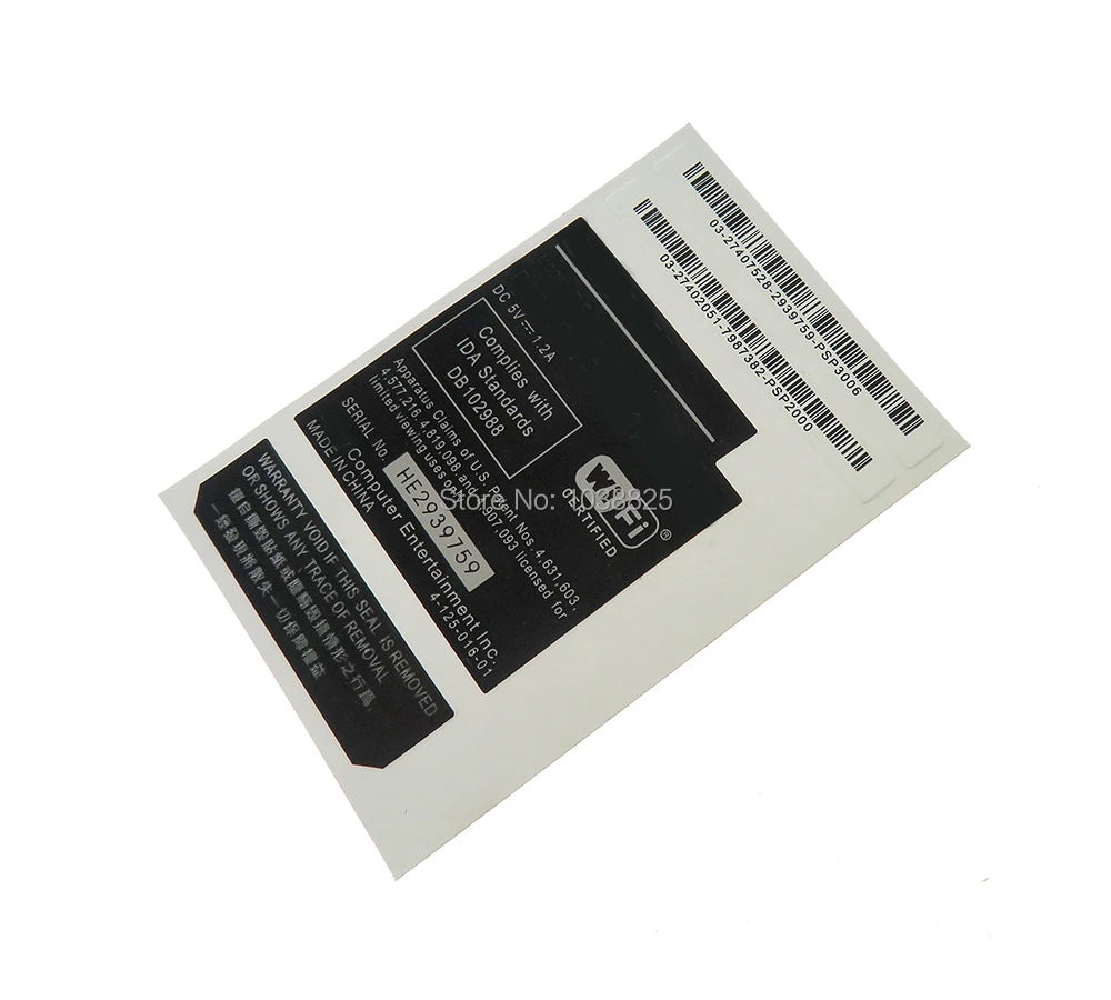 OEM наклейки замена для PSP1000 PSP2000 PSP3000 игровой консоли|Запасные части| |