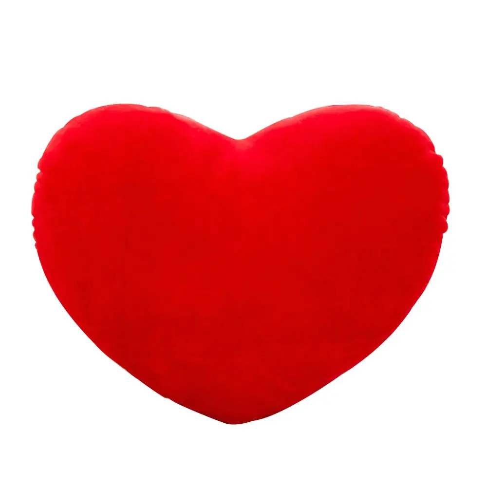 15 см декоративная подушка в форме сердца, ПП хлопок, мягкая креативная кукла, подарок для влюбленных - Цвет: Красный