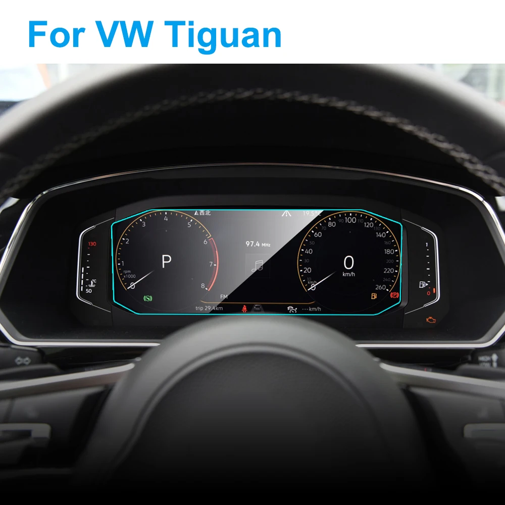 Защита экрана приборной панели автомобиля для Volkswagen VW Tiguan 2019 внутренний экран из