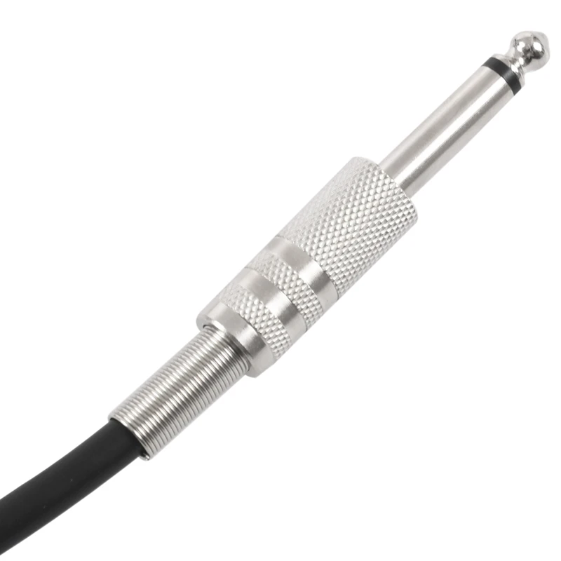 AABB-2pcs XLR 3 контактный разъем для 6,35 мм 1/4 дюймов мужской подойдет как для повседневной носки, так разъем кабеля-1 метр(Approx3.3 футов) и 1,8 м(приблизительно 6 футов