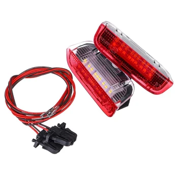 

2Pcs For Skoda Superb 2018 2017 2016 2015 2014 2013 2012 2011 2010 2009 2008 Led Car Door light Entry led Light Courtesy Lamp