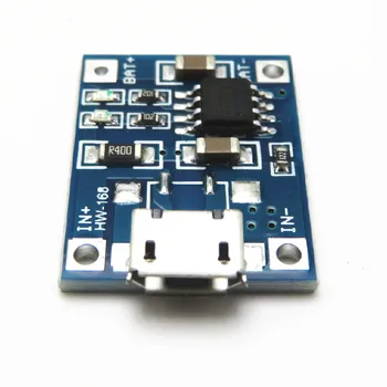 

USB 5V 1A 18650 TP4056 Lithium Battery Charger Charging Board With Dual Functions In Stock