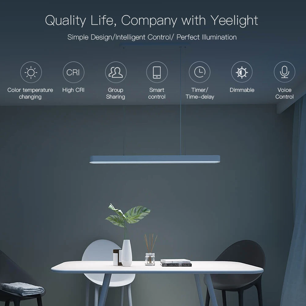 Yee светильник светодиодный Интеллектуальный потолочный светильник с поддержкой Wi-Fi/сотового телефона/голосового управления для системы Android/IOS