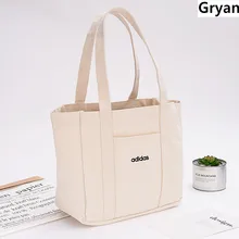 Экологический Холст Tote белые Сумочки Tote сумки многоразовые хлопковые продуктовые сумки высокой емкости для покупок толстые мини-сумки