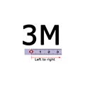 3M Left to right