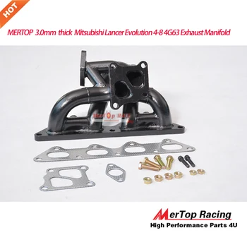 

MERTOP RACE 3.0mm thick Lancer Evolution 4-8 4G63 4G63T Exhaust Manifold (OE Twinscroll)