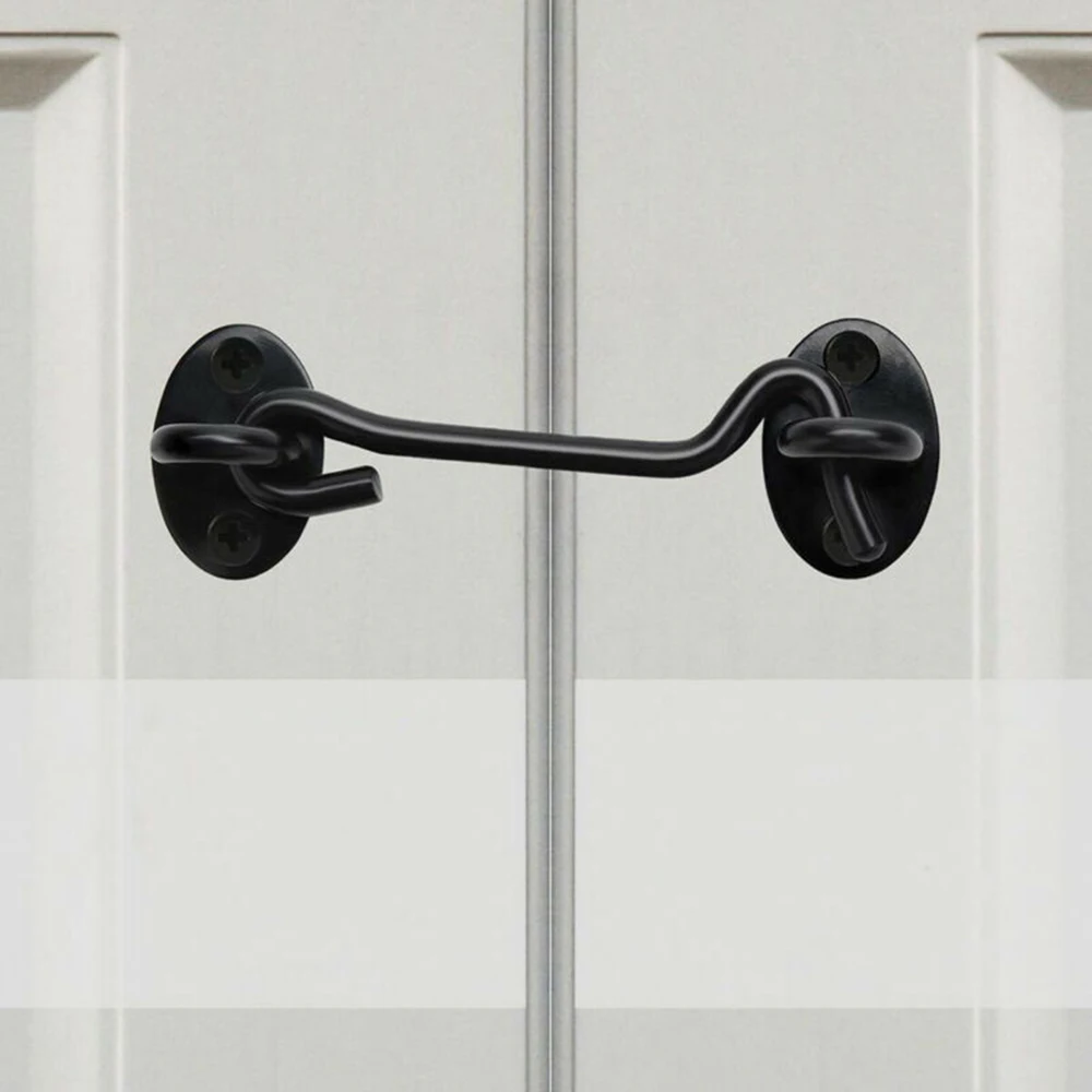 3 шт 4 дюймовые задвижки из нержавеющей стали замок кабина крюк бесшумный