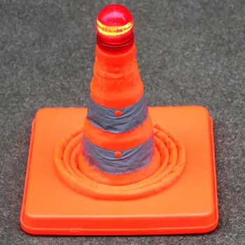 

Road Warning Light Road Hazard Skip Light Traffic Cone Light LED Safety Red+White Two Leds Traffic Cone Safety Strobe