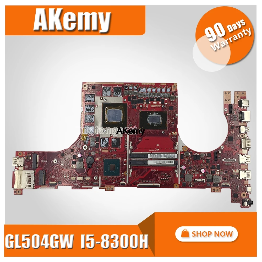 

GL504GW motherboard For ASUS ROG STRIX HERO II GL504 GL504GM GL504GV GL504GW GL504GS laptop motherboard I5-8300H RTX 2070