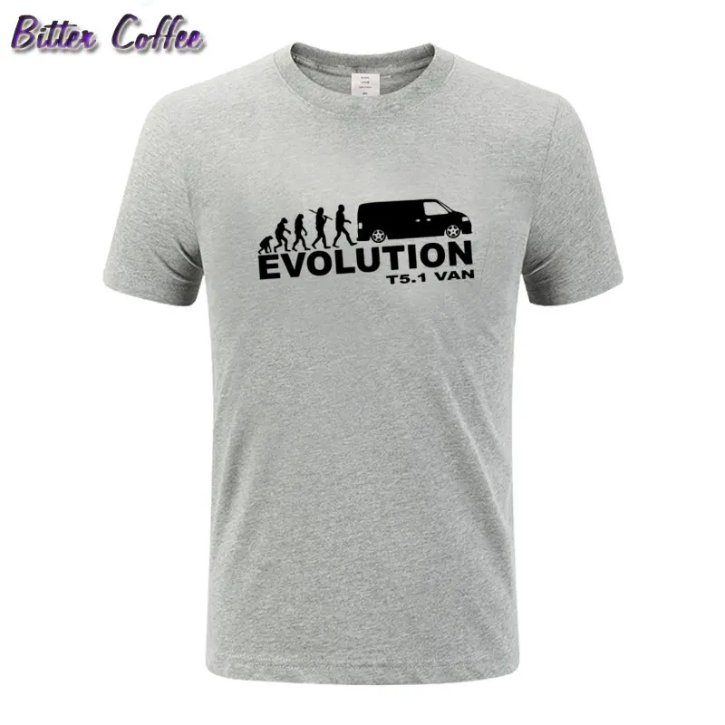 

Мужская хлопковая футболка с коротким рукавом, с принтом «эволюция автомобиля»